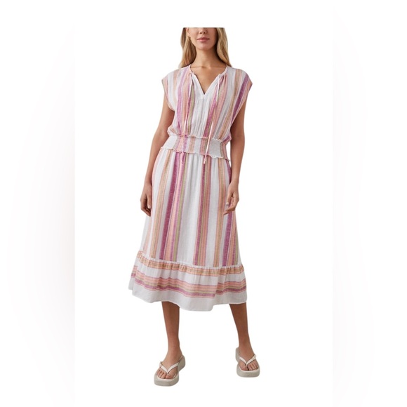 Rails Dresses & Skirts - Rails Ashlyn Dress in Hibiscus Stripe Size Small
